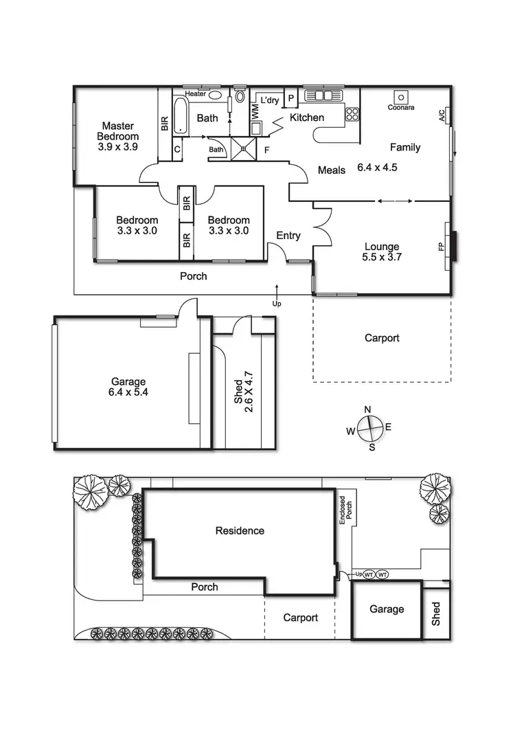 Floorplan of Homely house listing, 177 Bignell Road, Bentleigh East VIC 3165