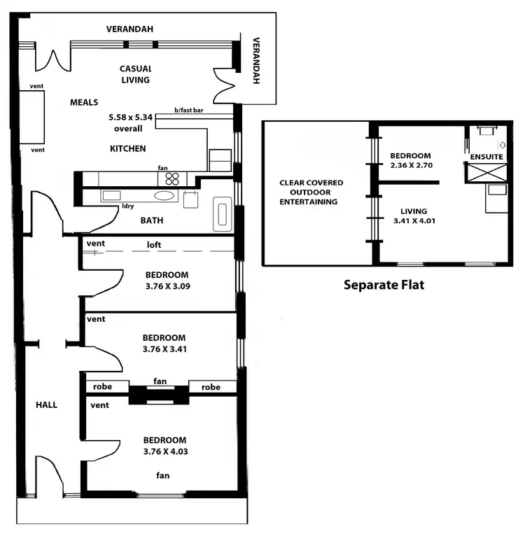 Floorplan of Homely house listing, 46 Opey Avenue, Hyde Park SA 5061