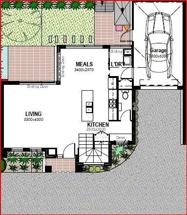 Floorplan of Homely unit listing, 2/11 Almond Avenue, Brooklyn VIC 3012