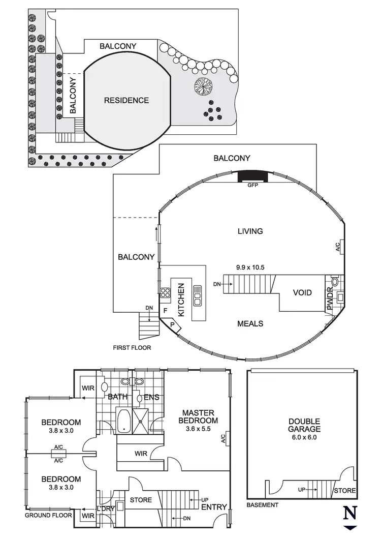 Floorplan of Homely house listing, 1/22 Livingstone Road, Eltham VIC 3095