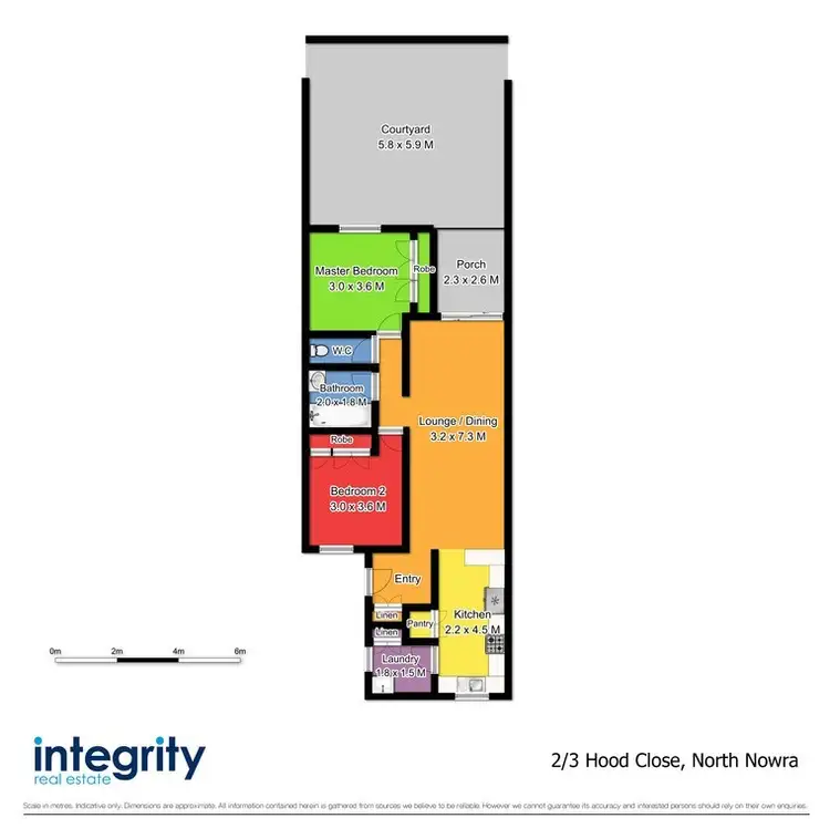 Floorplan of Homely house listing, 2/3 Hood Close, North Nowra NSW 2541