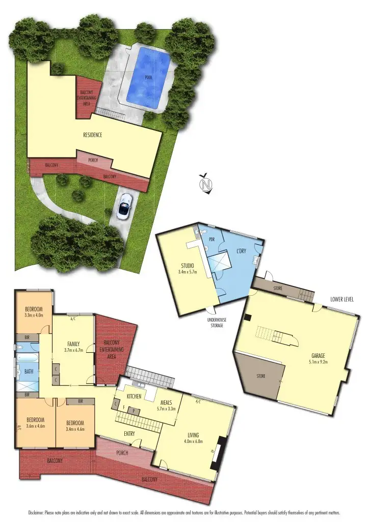 Floorplan of Homely house listing, 11 Yarrabee Court, Mount Waverley VIC 3149