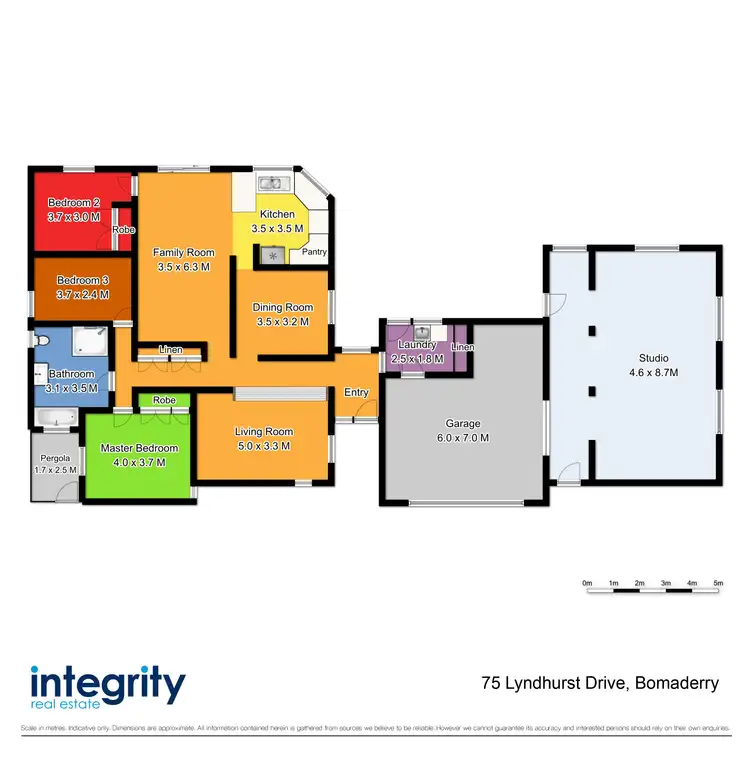 Floorplan of Homely house listing, 75 Lyndhurst Drive, Bomaderry NSW 2541