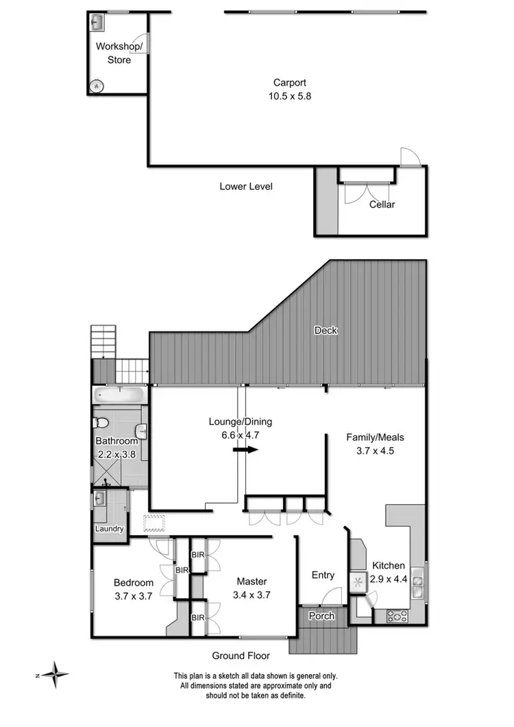 Floorplan of Homely house listing, 4 Pembroke Court, Ringwood VIC 3134