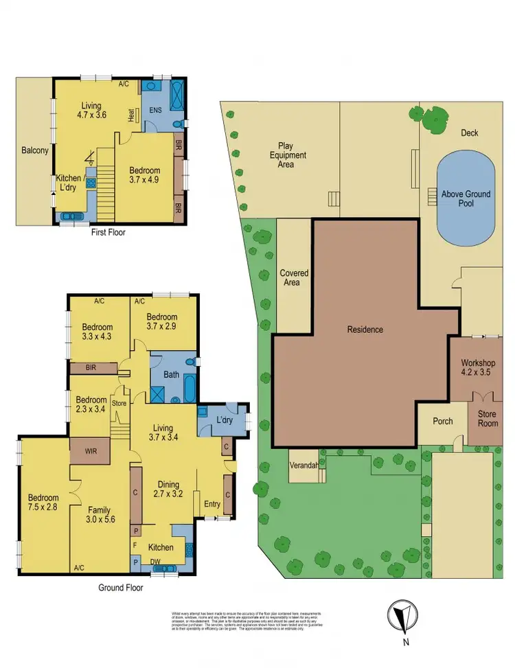 Floorplan of Homely house listing, 13 Mersey Street, Bundoora VIC 3083