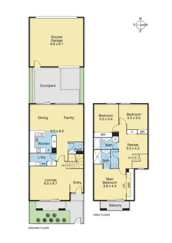 Floorplan of Homely house listing, 13 Parkway Lane, Mitcham VIC 3132