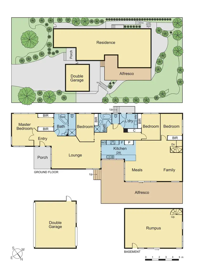 Floorplan of Homely house listing, 21 Dandallo Drive, Eltham VIC 3095