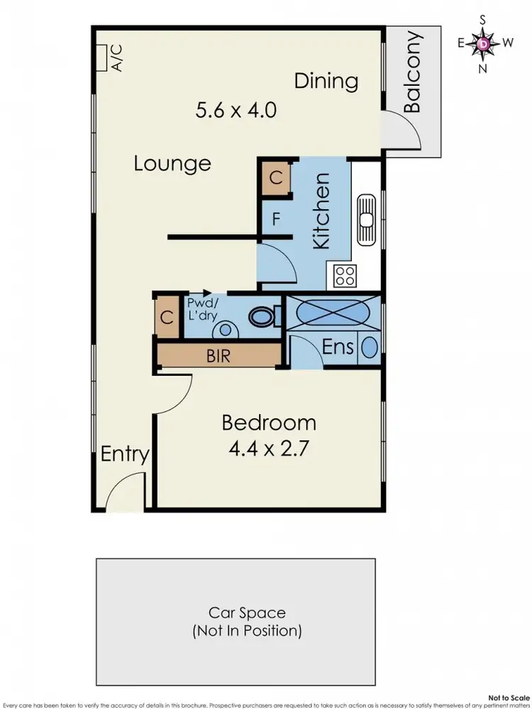 Floorplan of Homely apartment listing, 4/212 Inkerman Street, St Kilda East VIC 3183