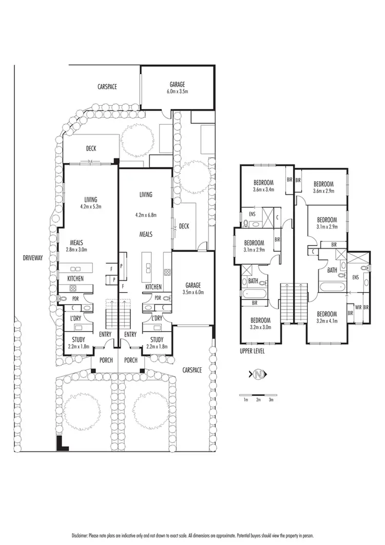 Floorplan of Homely townhouse listing, 1/95 Grieve Parade, Altona VIC 3018