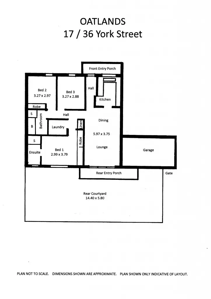 Floorplan of Homely villa listing, 17/36 York Street, Oatlands NSW 2117