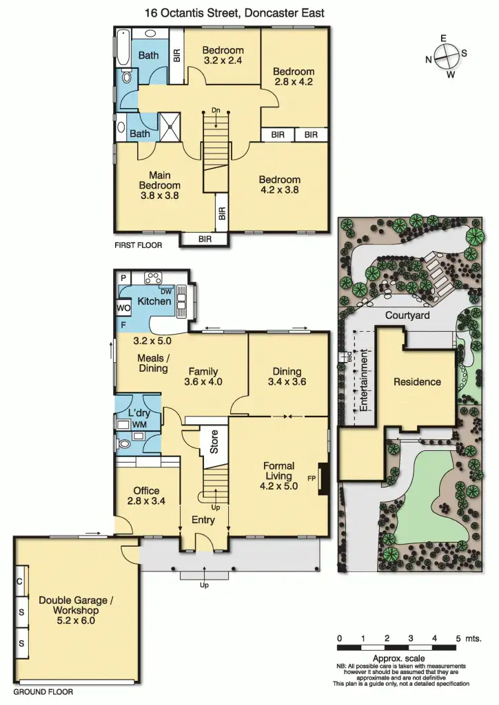 Floorplan of Homely house listing, 16 Octantis Street, Doncaster East VIC 3109