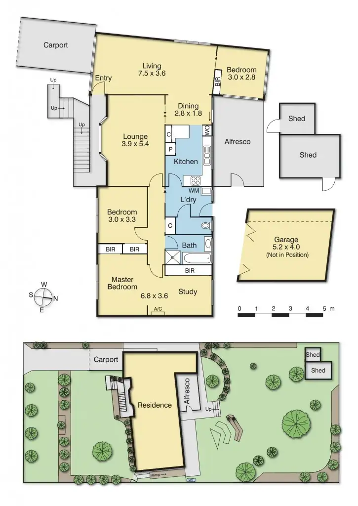 Floorplan of Homely house listing, 107 Franklin Street, Eltham VIC 3095