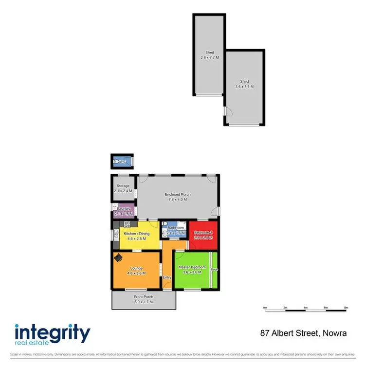 Floorplan of Homely house listing, 87 Albert Street, Nowra NSW 2541