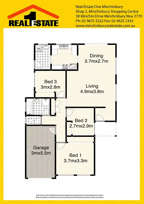 Floorplan of Homely house listing, 8 Daniela Place, Blacktown NSW 2148