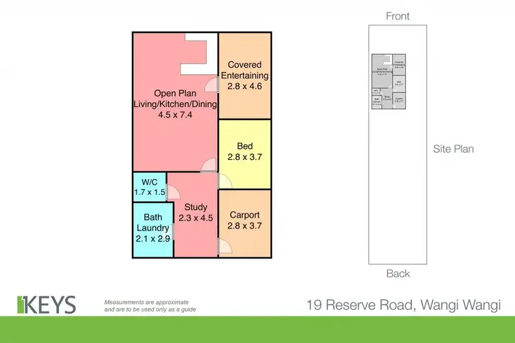 Floorplan of Homely house listing, 19 Reserve Road, Wangi Wangi NSW 2267