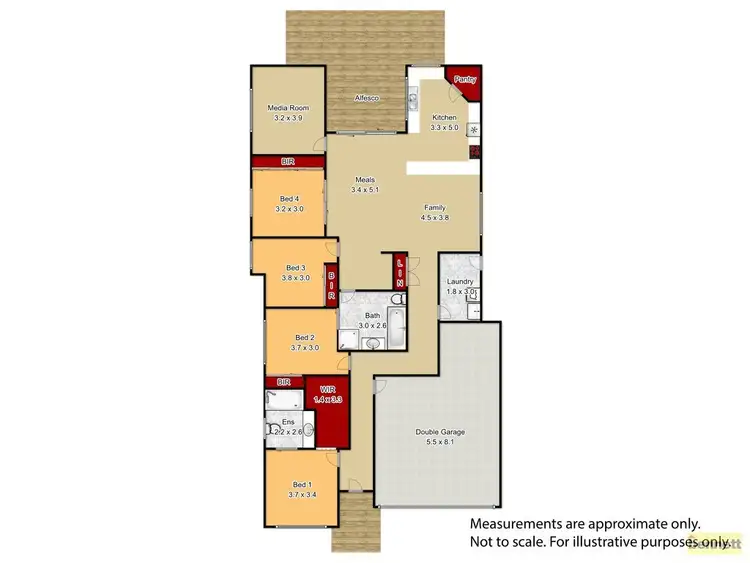 Floorplan of Homely house listing, 20 Setaria Street, Marsden Park NSW 2765
