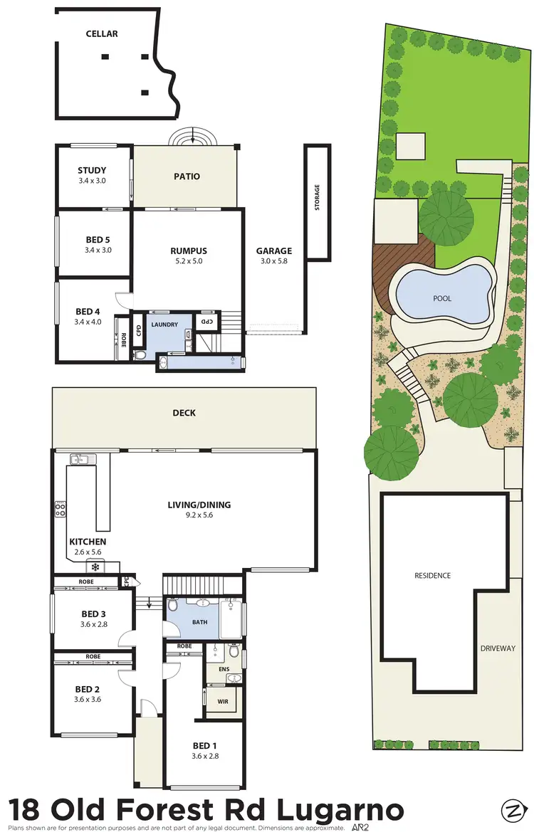 Floorplan of Homely house listing, 18 Old Forest Road, Lugarno NSW 2210