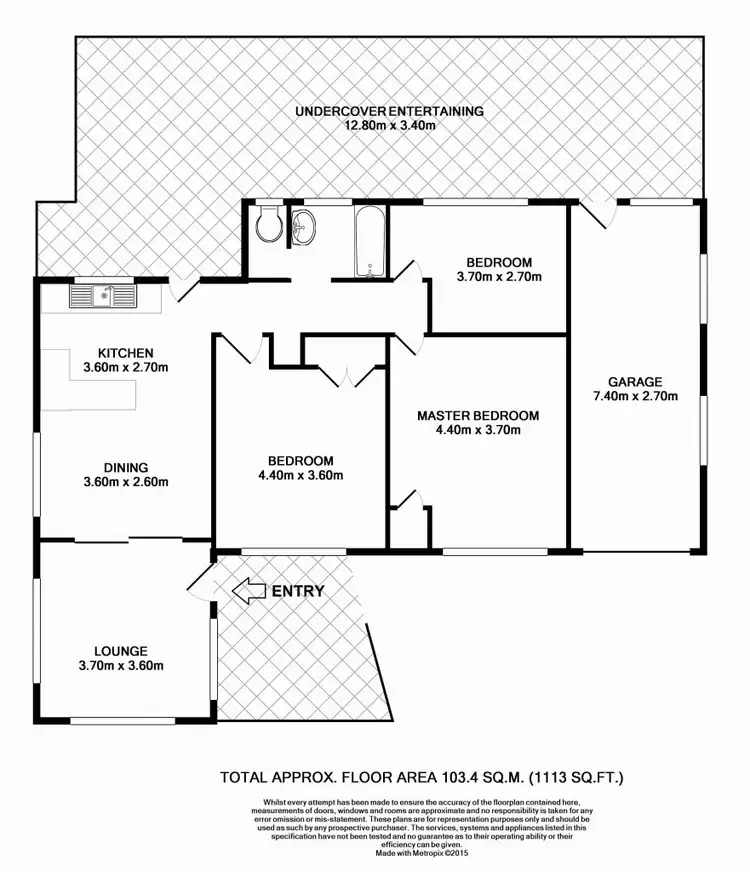 Floorplan of Homely house listing, 4 Grahame Street, Blaxland NSW 2774