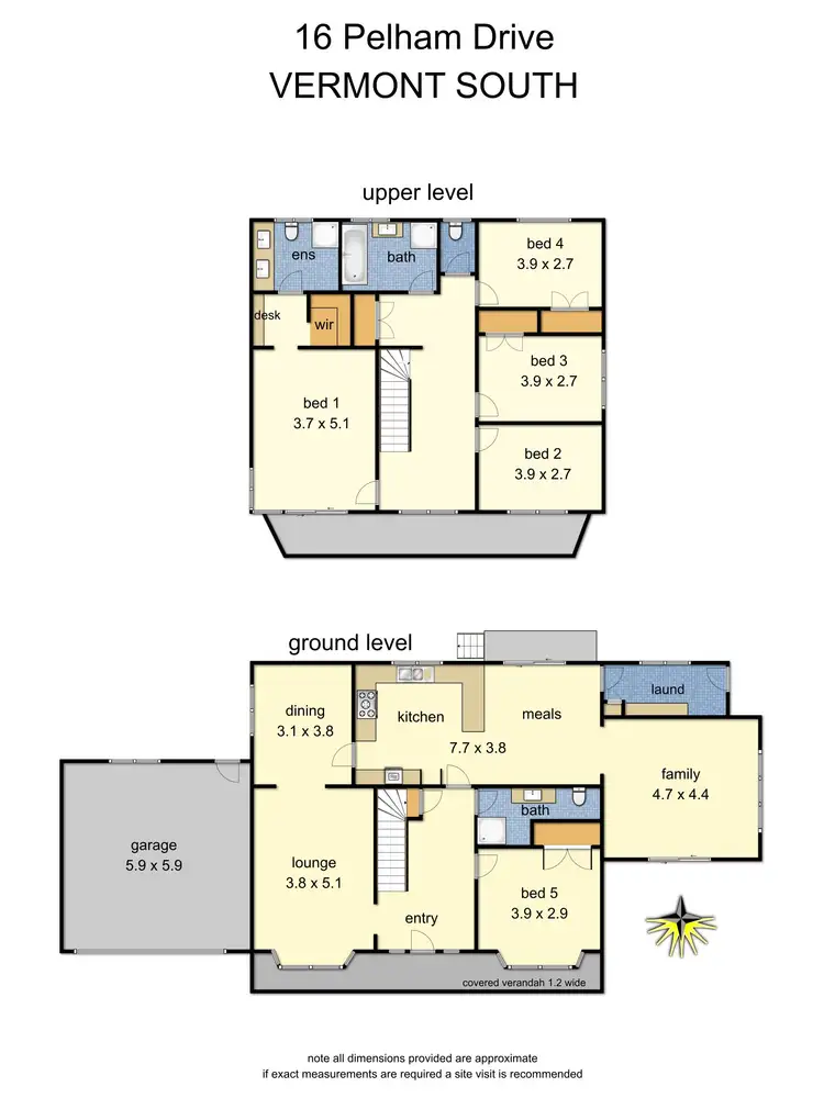 Floorplan of Homely house listing, 16 Pelham Drive, Vermont South VIC 3133