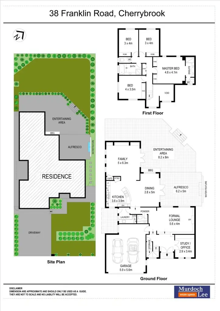 Floorplan of Homely house listing, 38 Franklin Road, Cherrybrook NSW 2126