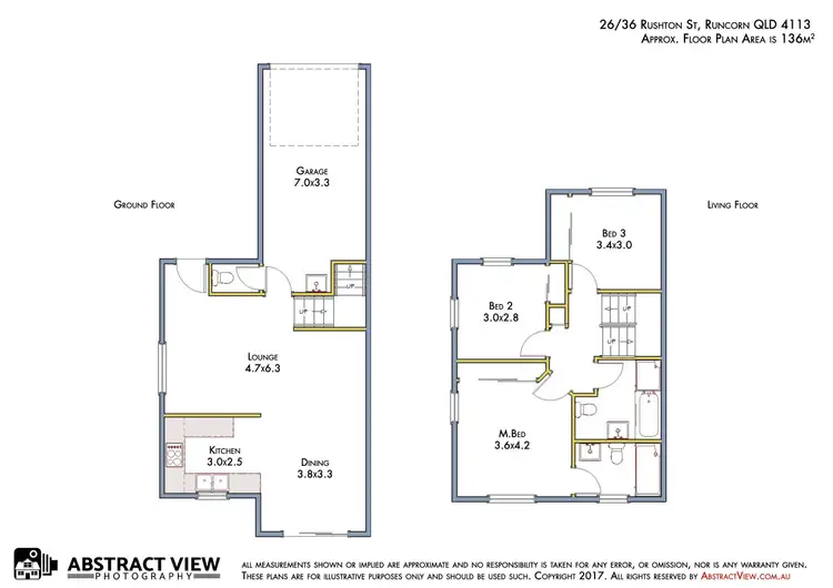Floorplan of Homely townhouse listing, 26/36 Rushton Street, Runcorn QLD 4113