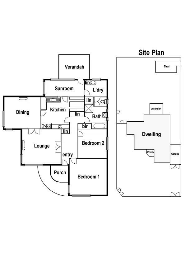 Floorplan of Homely house listing, 69 Oakhill Avenue, Reservoir VIC 3073