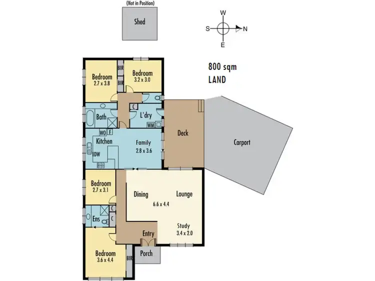 Floorplan of Homely house listing, 59 Mayfield Drive, Mount Waverley VIC 3149