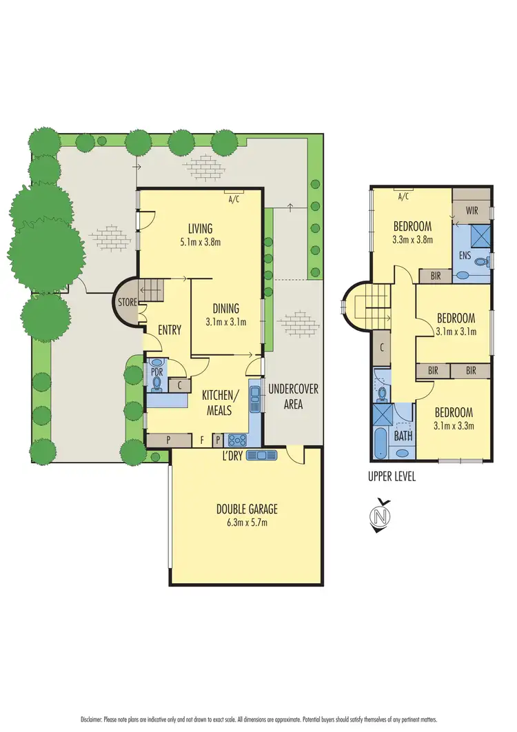 Floorplan of Homely townhouse listing, 4/4 Williams Grove, Bonbeach VIC 3196