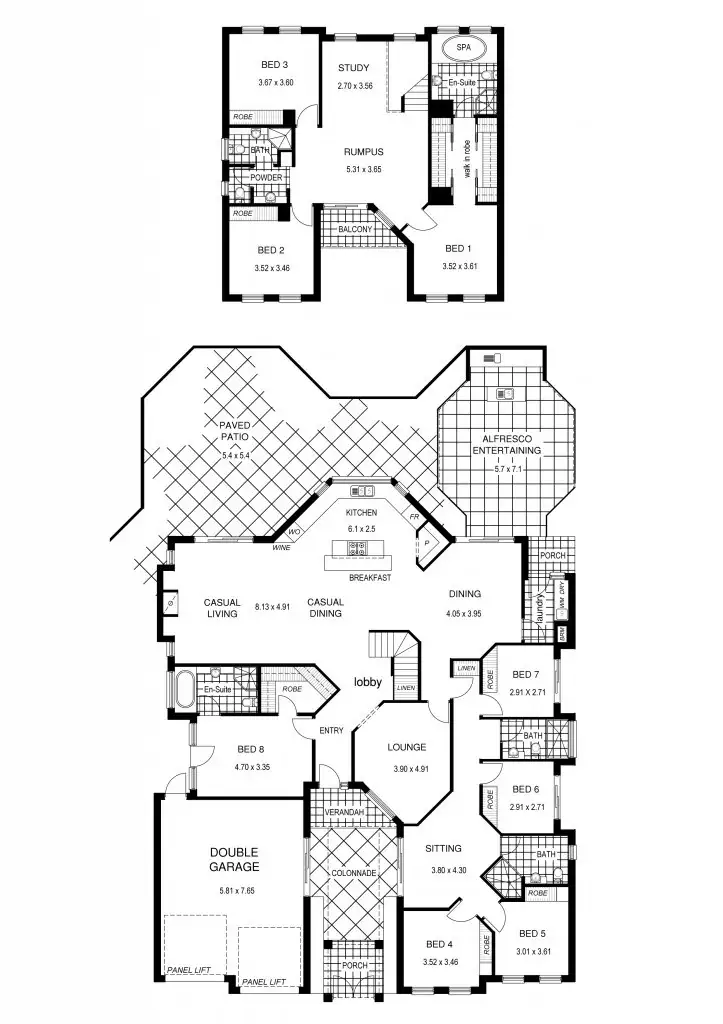 Floorplan of Homely house listing, 438 Kensington Road, Wattle Park SA 5066