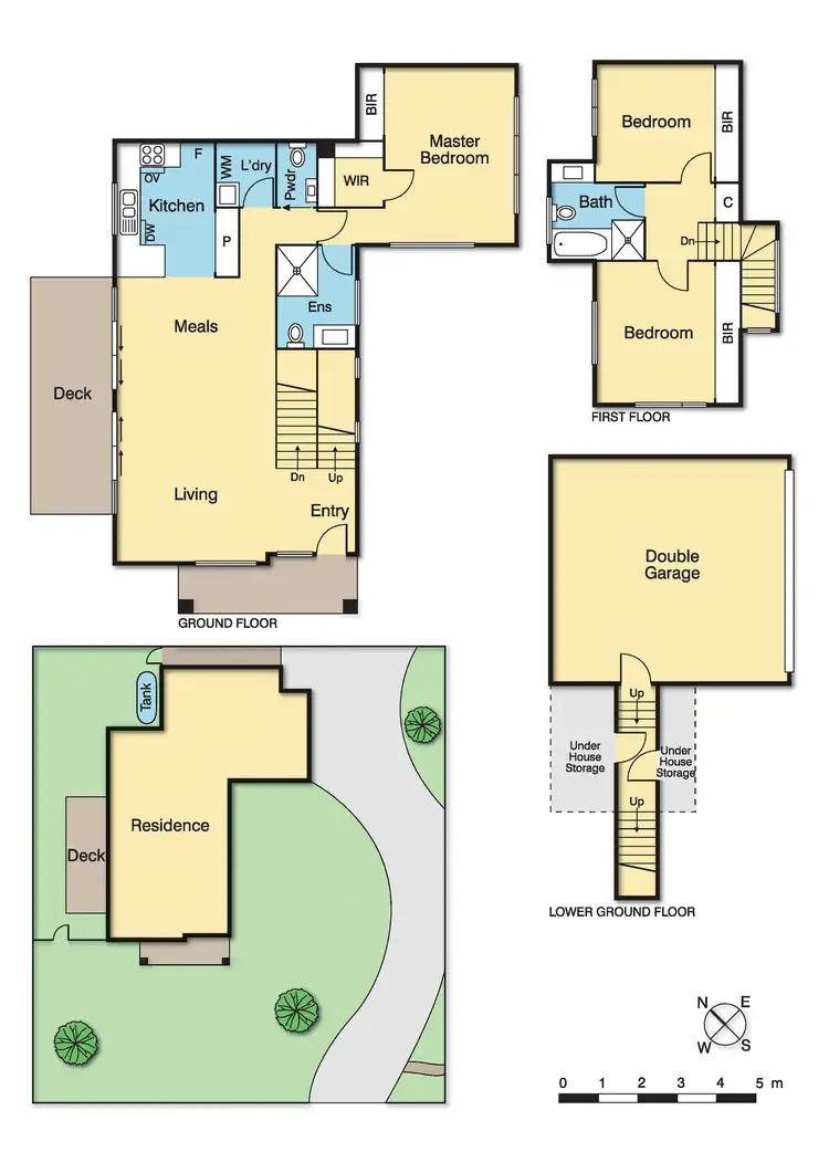 Floorplan of Homely townhouse listing, 1/113 Rattray Road, Montmorency VIC 3094