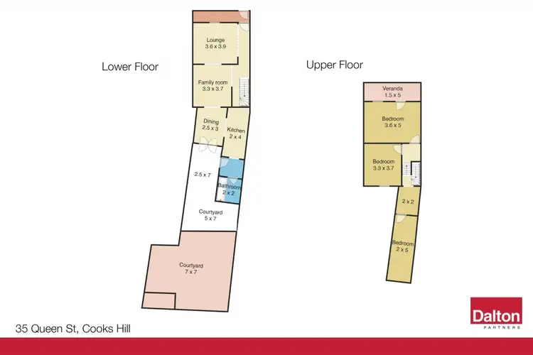 Floorplan of Homely house listing, 35 Queen Street, Cooks Hill NSW 2300