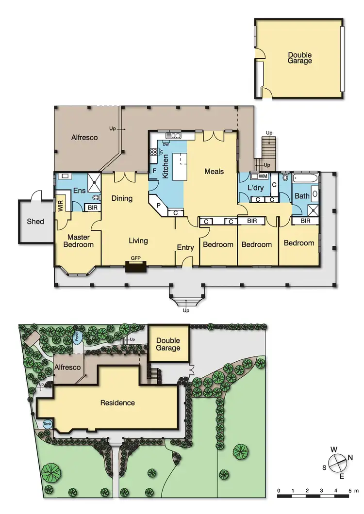 Floorplan of Homely house listing, 10 Goodlet Place, Eltham VIC 3095