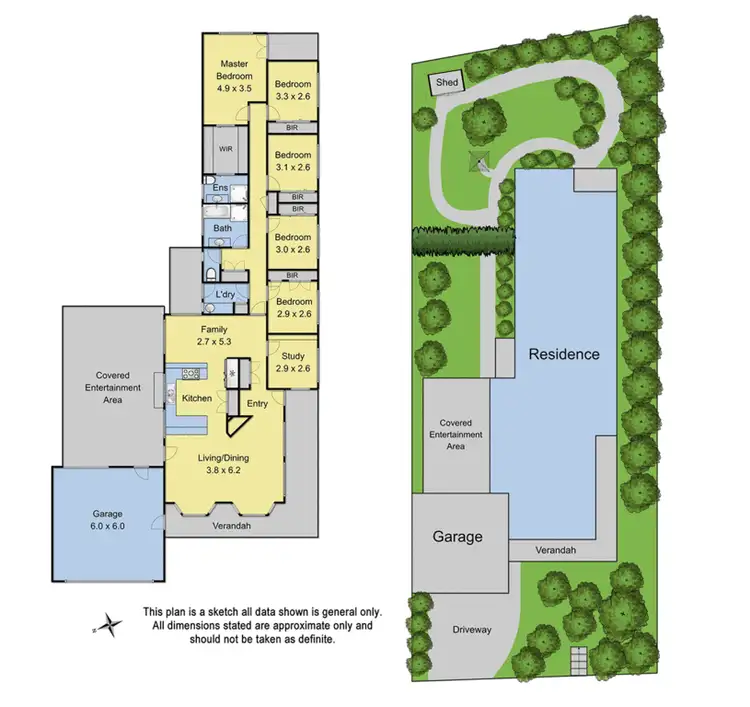 Floorplan of Homely house listing, 32 Clarkedale Rise, Kilsyth South VIC 3137