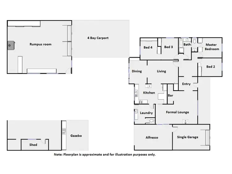Floorplan of Homely house listing, 901 Fifteenth Street, Mildura VIC 3500