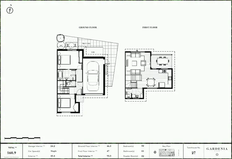 Floorplan of Homely townhouse listing, 27/520 Mitcham Road, Mitcham VIC 3132
