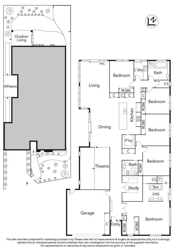 Floorplan of Homely house listing, 55 Milroy Street, Brighton East VIC 3187