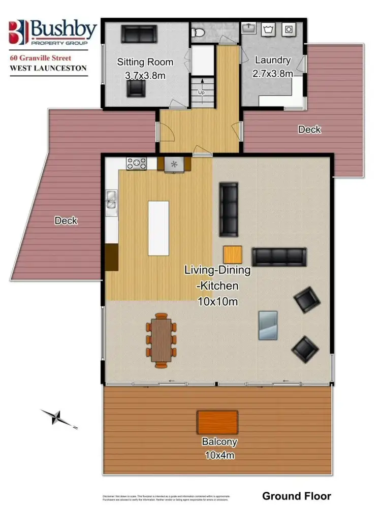 Floorplan of Homely house listing, 60 Granville Street, West Launceston TAS 7250