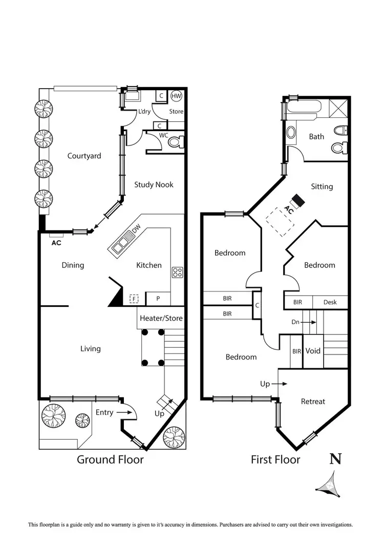 Floorplan of Homely house listing, 215 Princes Street, Port Melbourne VIC 3207