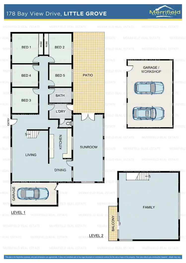 Floorplan of Homely house listing, 178 Bay View Drive, Little Grove WA 6330