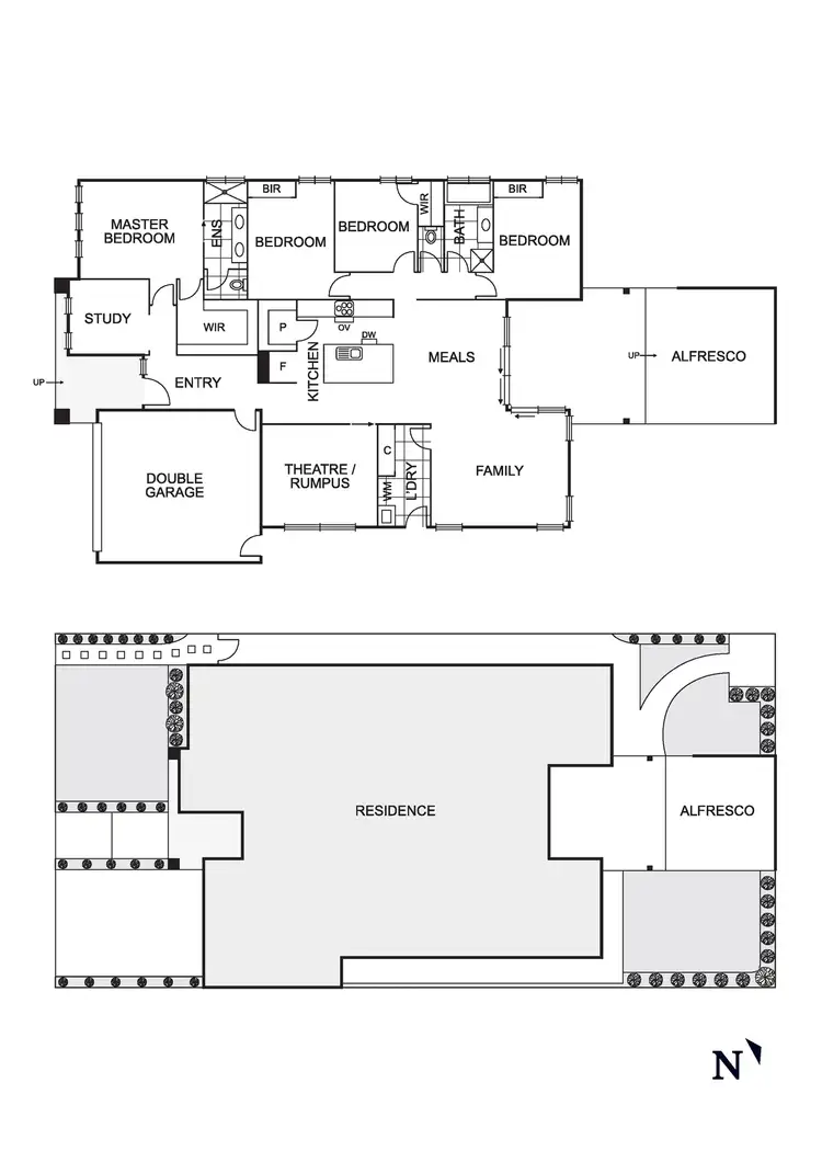 Floorplan of Homely house listing, 9 Tallawong Drive, Doreen VIC 3754