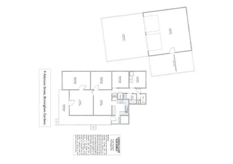 Floorplan of Homely house listing, 9 Atkinson Street, Birmingham Gardens NSW 2287