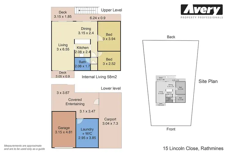 Floorplan of Homely house listing, 15 Lincoln Close, Rathmines NSW 2283