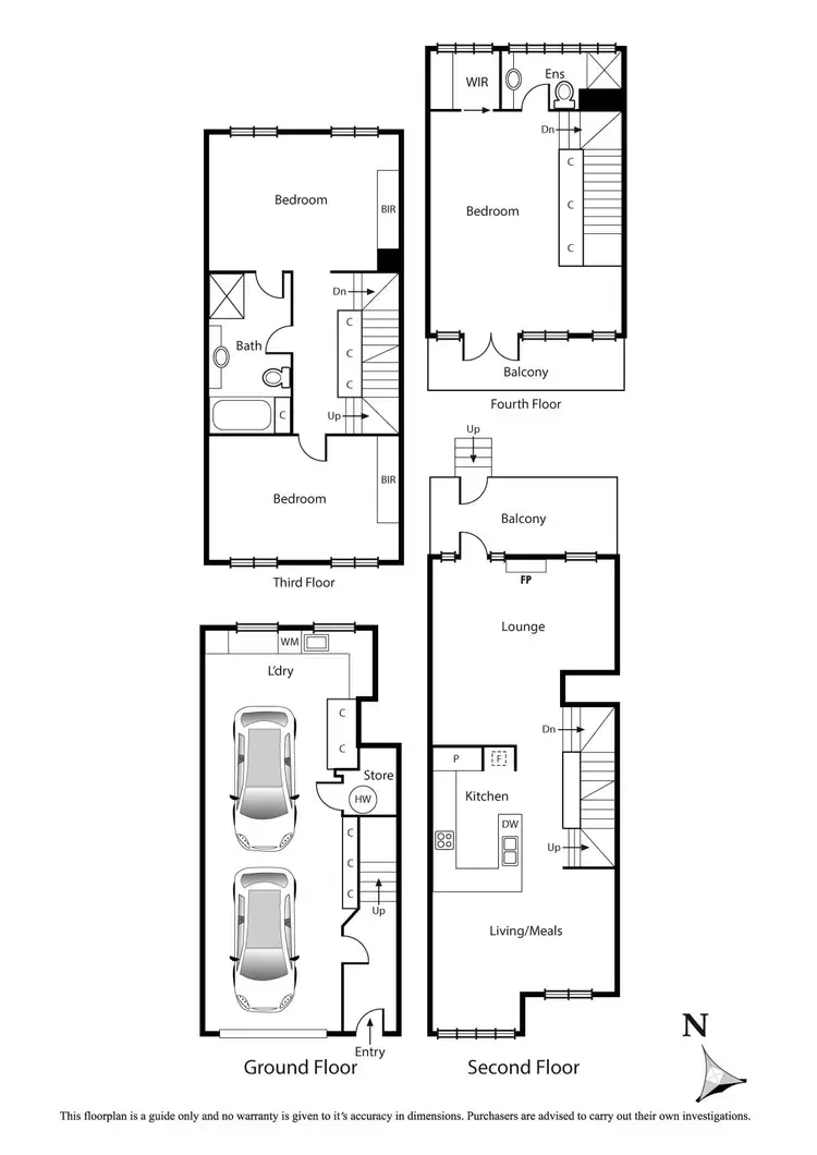 Floorplan of Homely house listing, 58 Esplanade West, Port Melbourne VIC 3207