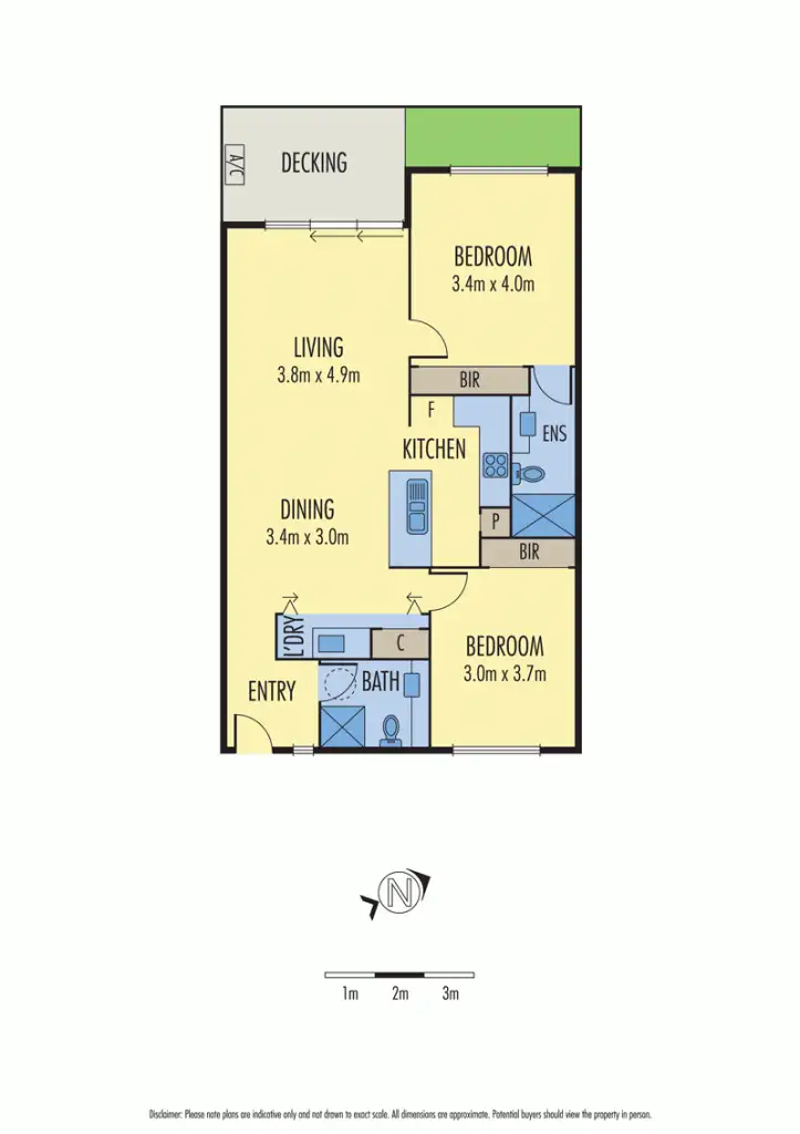 Floorplan of Homely apartment listing, 2/527-528 Nepean Highway, Bonbeach VIC 3196