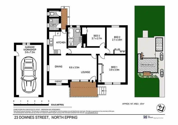 Floorplan of Homely house listing, 23 Downes Street, North Epping NSW 2121