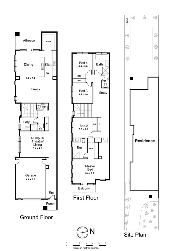 Floorplan of Homely townhouse listing, 23A Lancaster Street, Bentleigh East VIC 3165
