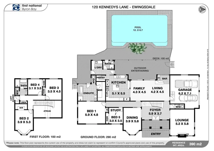 Floorplan of Homely house listing, 120 Kennedys Lane, Ewingsdale NSW 2481