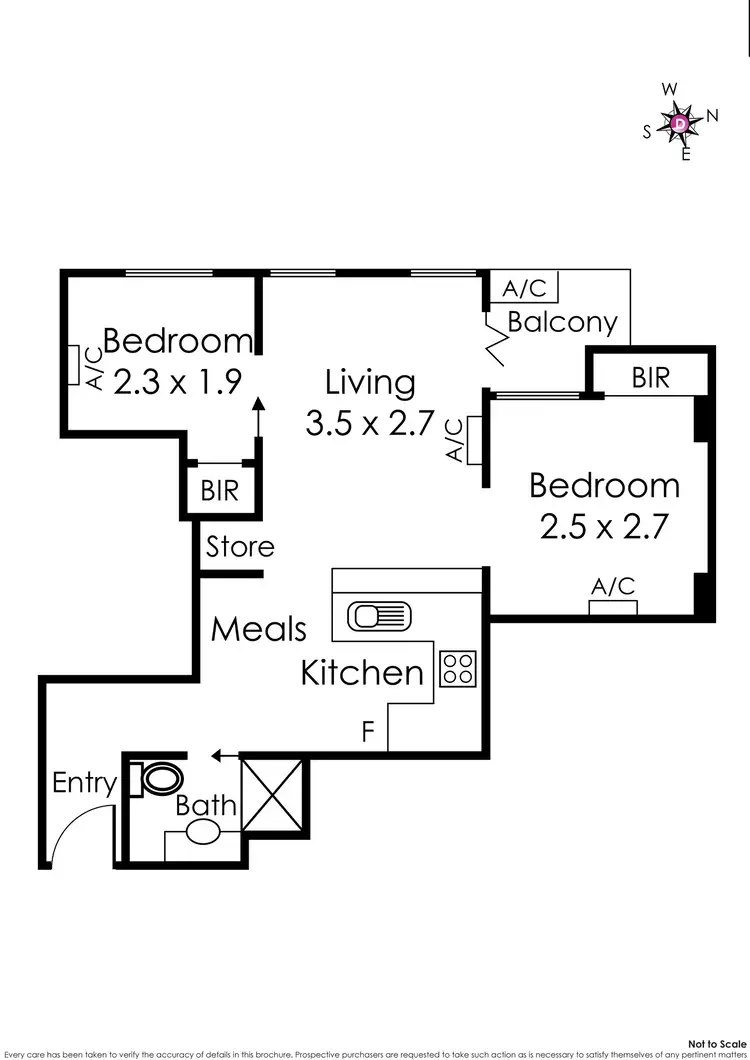 Floorplan of Homely apartment listing, 3603/488 Swanston Street, Carlton VIC 3053