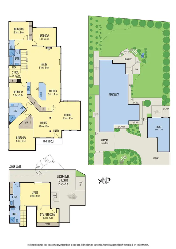 Floorplan of Homely house listing, 5 The Crescent, Leopold VIC 3224