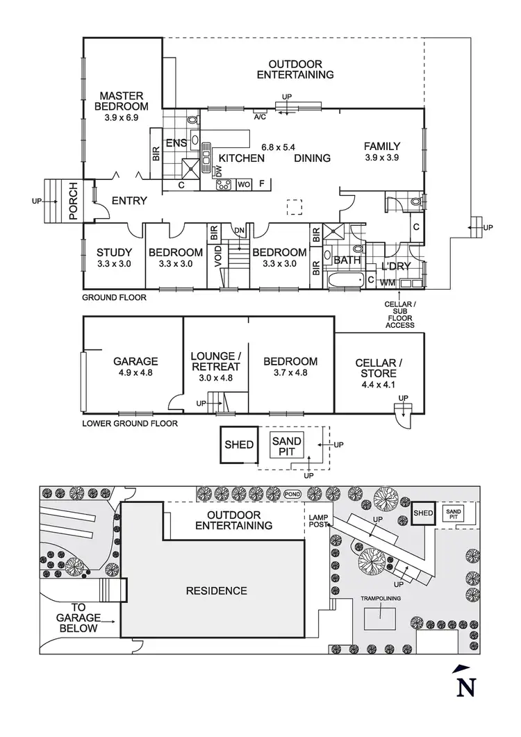 Floorplan of Homely house listing, 40 Rosemary Street, Chadstone VIC 3148